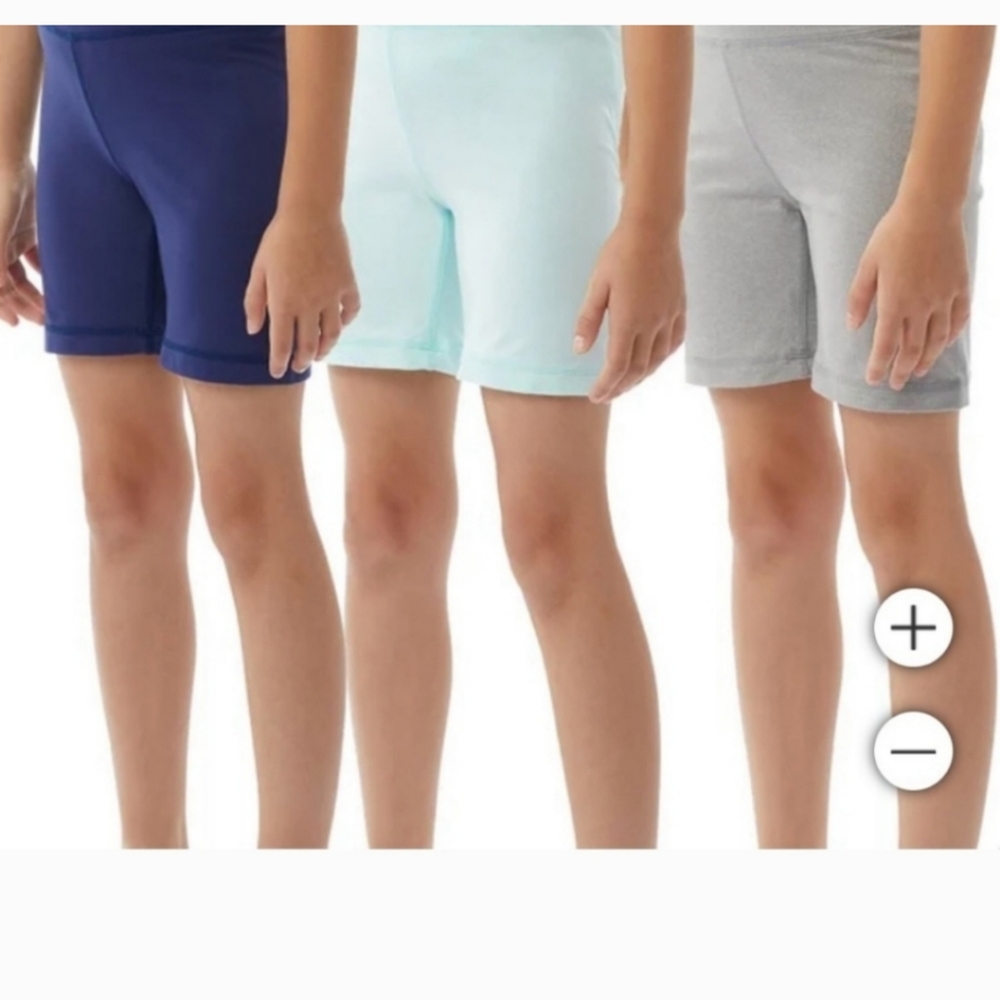 32 Degrees Kids' 3-pack Bike Short - Picture 3 of 4